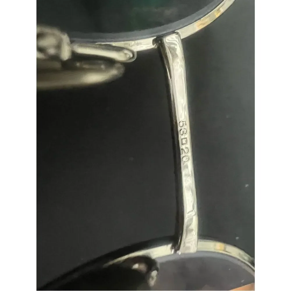 CHANEL Round Silver Metal Frame Glasses sunglasses frame